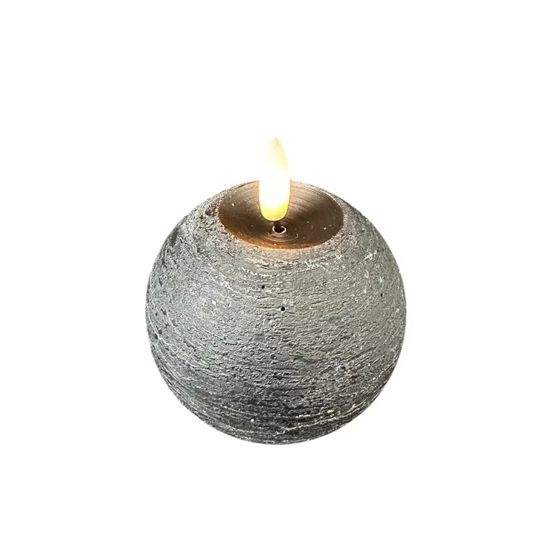 Korting STERNTALER LED waskaars, zwart, hoogte 9 cm bol batterij