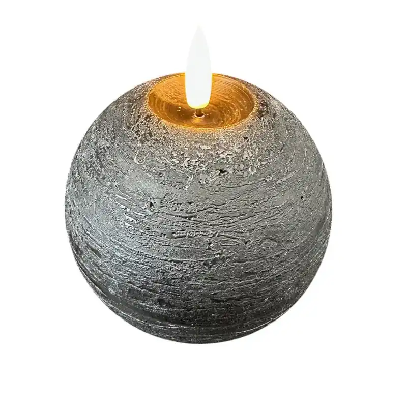 Flitsaanbieding STERNTALER LED waskaars, zwart Hoogte 11 cm Bol Batterij