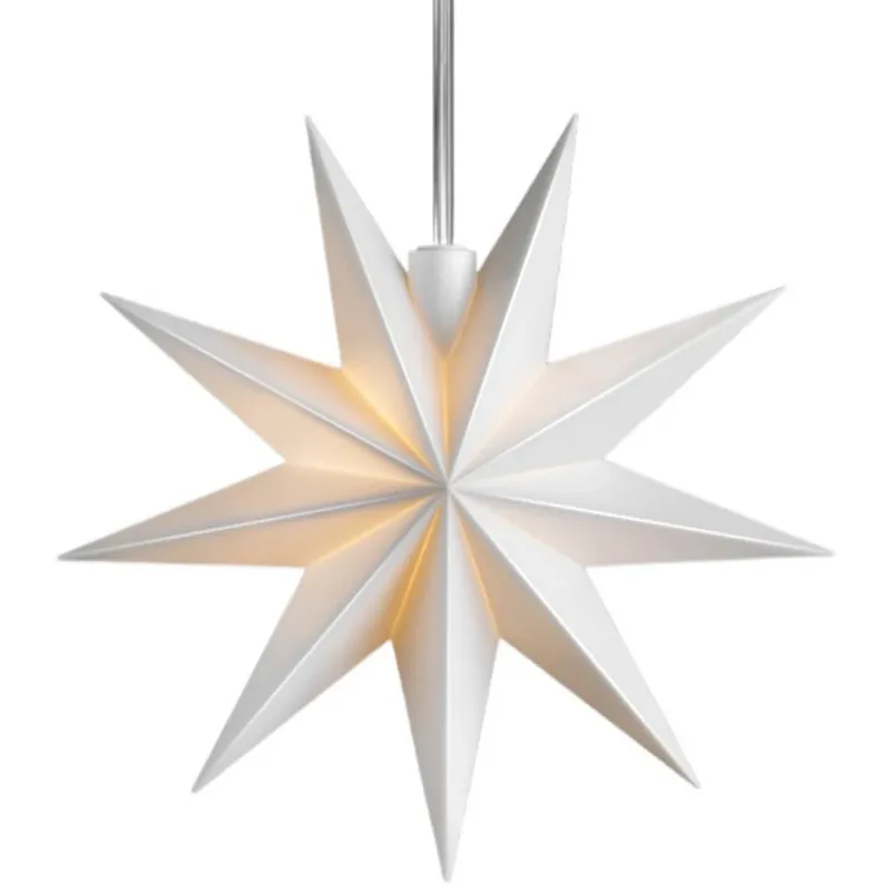 STERNTALER Lichtketting Ster, wit, Ø 15 cm 9-tandig 3-lamps Direct Verzonden