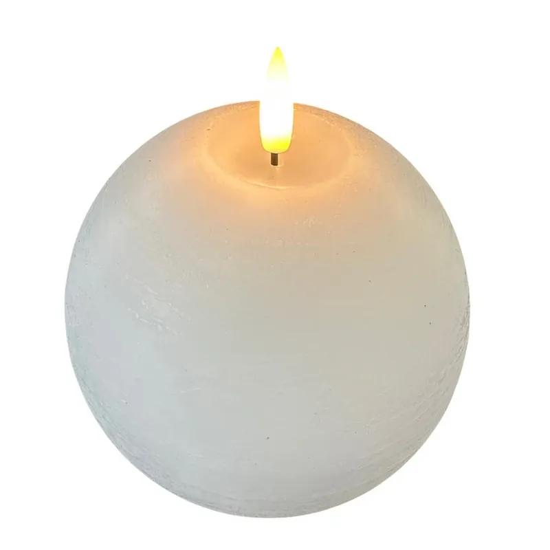 STERNTALER LED waskaars, wit, hoogte 13 cm, bol, batterij Rechtstreeks Van De Fabrikant