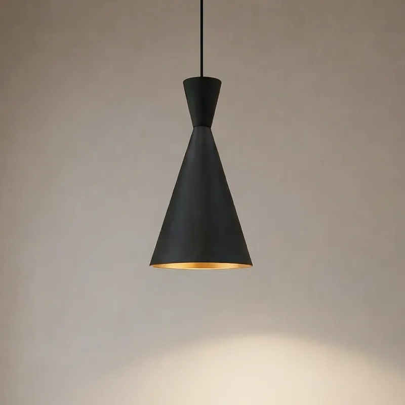Beste Prijs Hanglamp Glenora, zwart, Ø 18 cm, metaal, E27