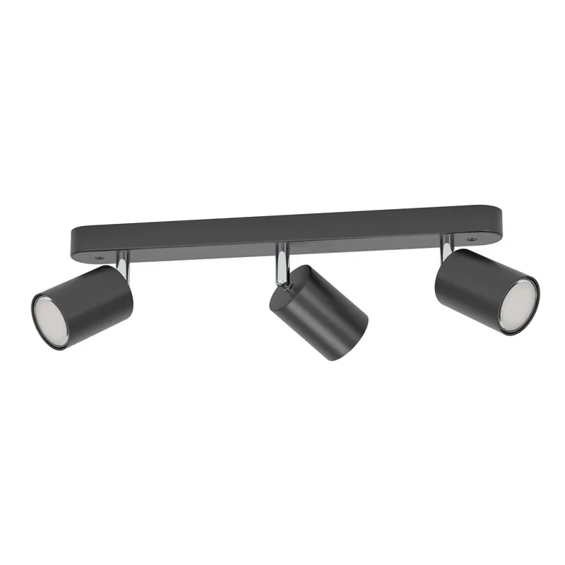 Veilige Betaling EGLO connect Smart Spot Adfira-Z, zwart, 3-lamps, staal