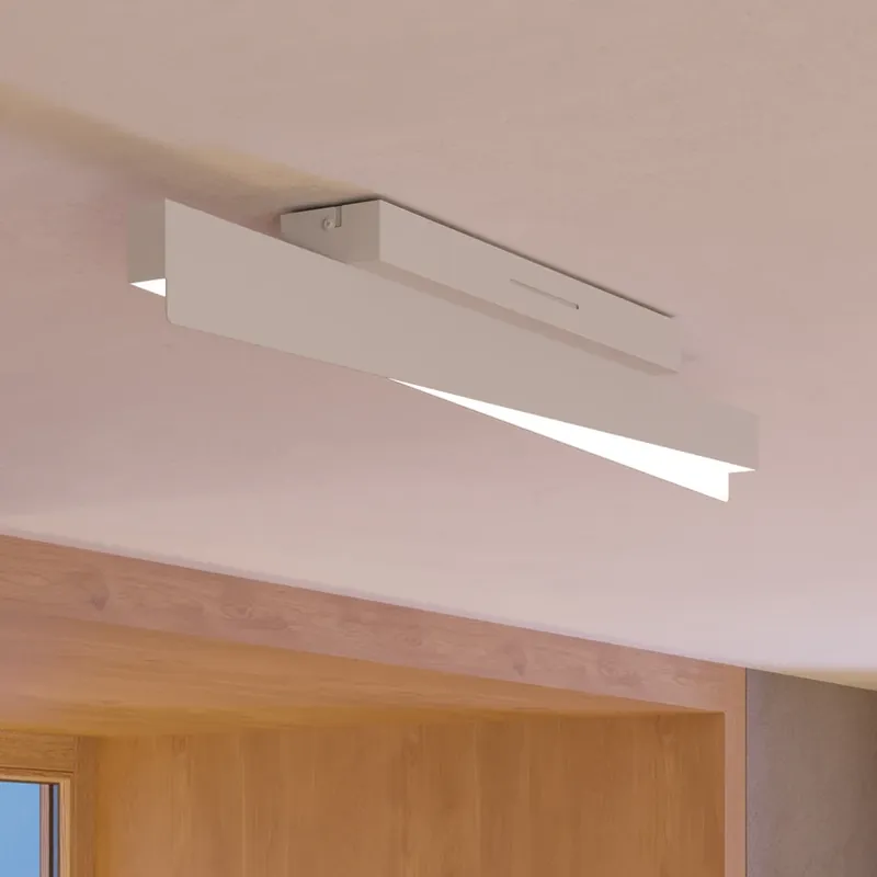 Alleen Vandaag EGLO connect Smart LED plafondlamp Bolognano-Z, grijs