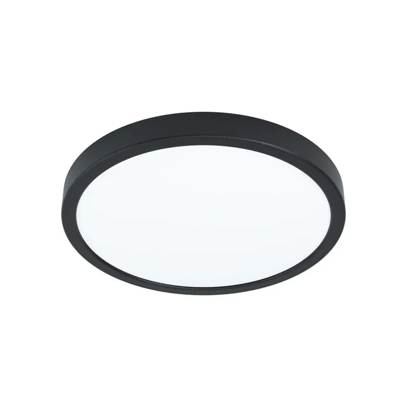 EGLO connect Smart LED opbouwlamp Fueva 6-Z, zwart, Ø27cm Rechtstreeks Van De Fabrikant