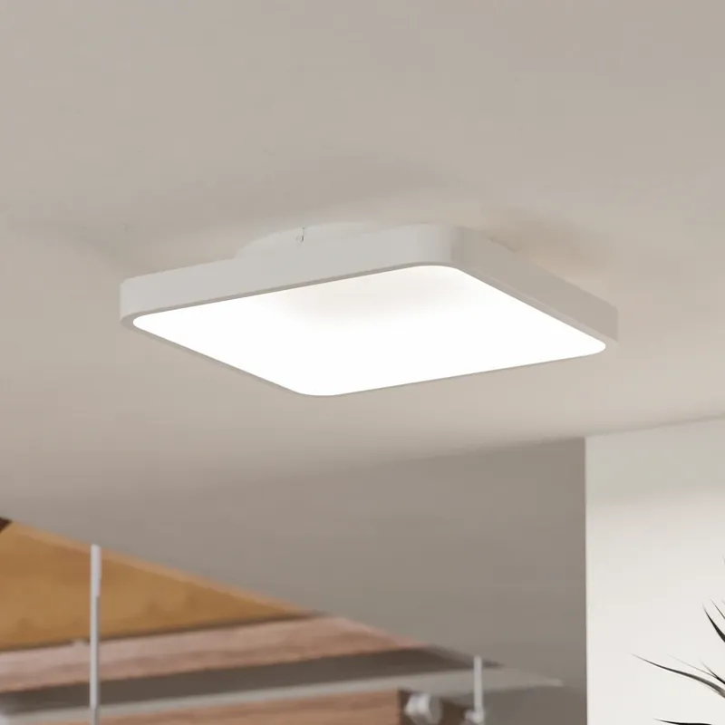Fabrieksprijs EGLO connect Smart-LED plafondlamp Loretello-Z, hoekig, wit