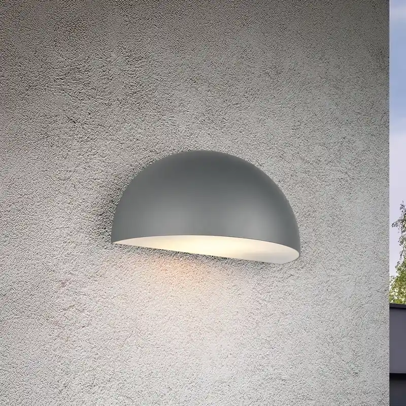 Buitenwandlamp Maas, antraciet, gegoten aluminium, E27 Uitverkoop