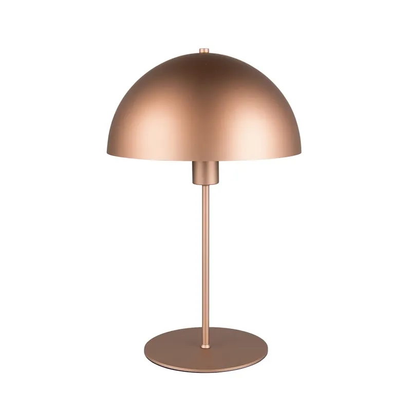 Koop Vandaag Tafellamp Nola, koffie, hoogte 45 cm, metaal