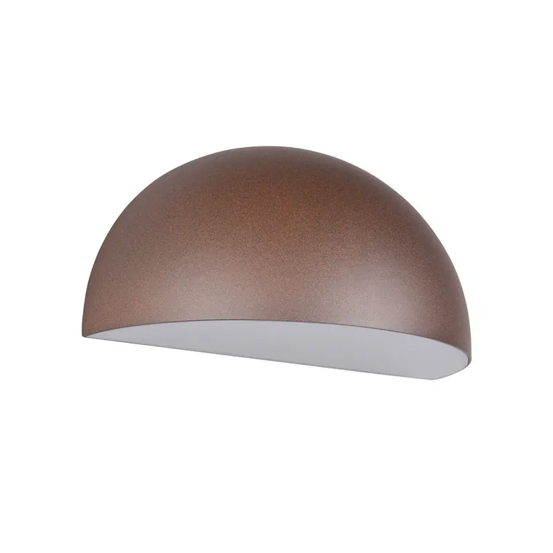 Buitenwandlamp Maas, roestbruin, gegoten aluminium, E27 Express Levering
