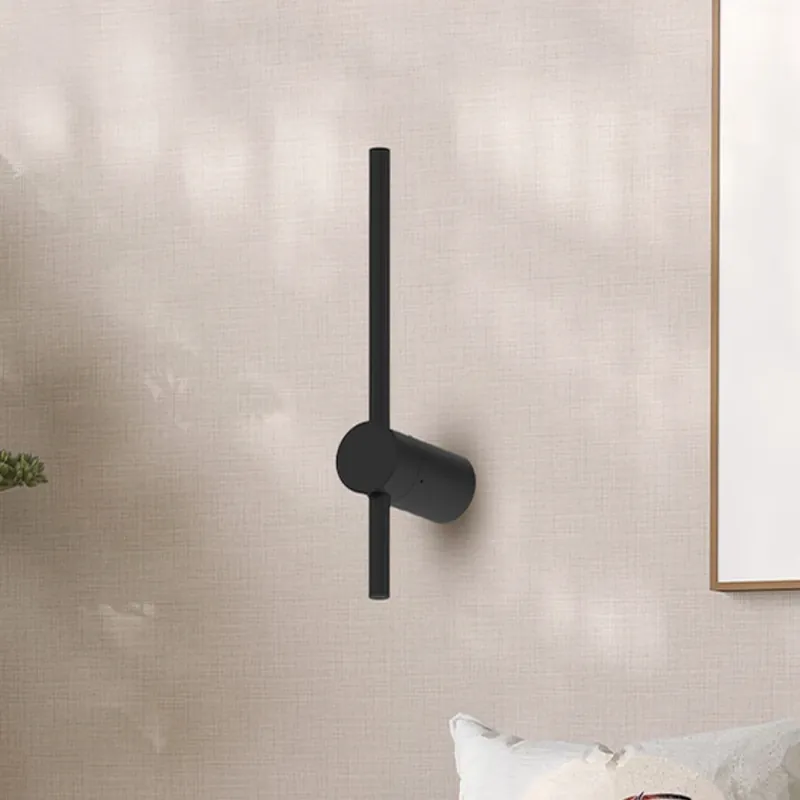 LED wandlamp Swing, hoogte 30 cm, CCT, metaal, zwart Laatste Versie
