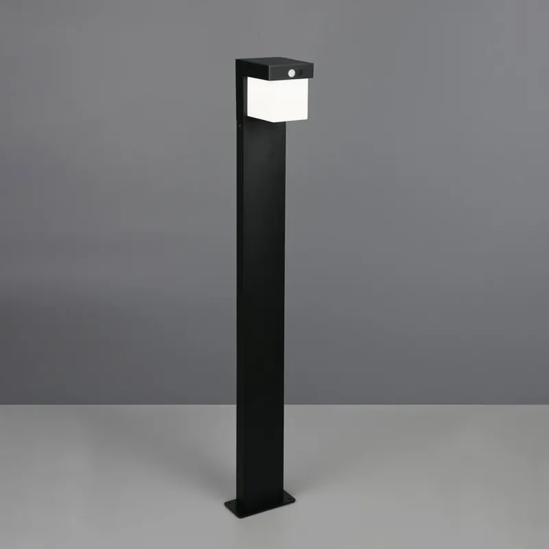 Aanbieding Tuinpadverlichting Colombo, zwart mat, metaal, hoogte 100 cm