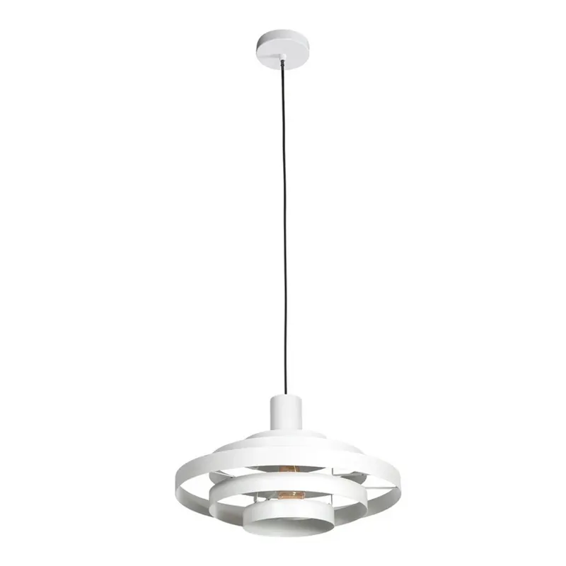 Beperkte Voorraad Hanglamp Halo Cirque, wit, metaal, Ø 50 cm, E27