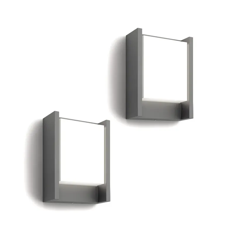 Nieuw Philips LED buiten wandlamp Arbour UE, set van 2, 2.700 K