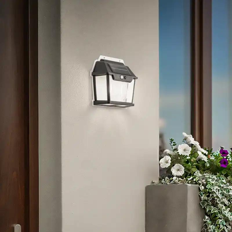 LED buiten wandlamp Filo Double, zwart, IP44 Veilige Betaling