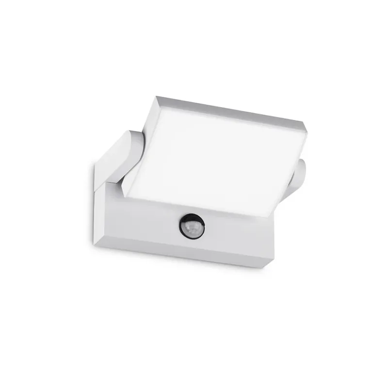 Ideal Lux LED buiten wandlamp Swipe Sensor, wit, IP54 Betrouwbaar