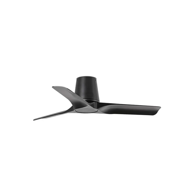 Goedkoop Plafondventilator Hey S, zwart, DC-motor, stil, Ø 90 cm