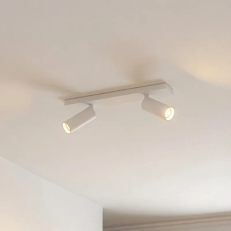 Arcchio plafondspot Brinja Slim, wit, 2-lamps, GU10 MR11 Shop Nu