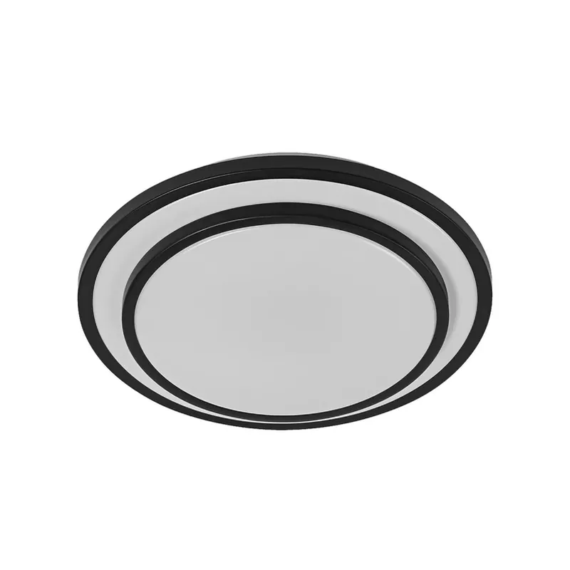 Superprijs OSRAM LED plafondlamp ORBIS BERLIN, zwart Ø 30 cm metaal