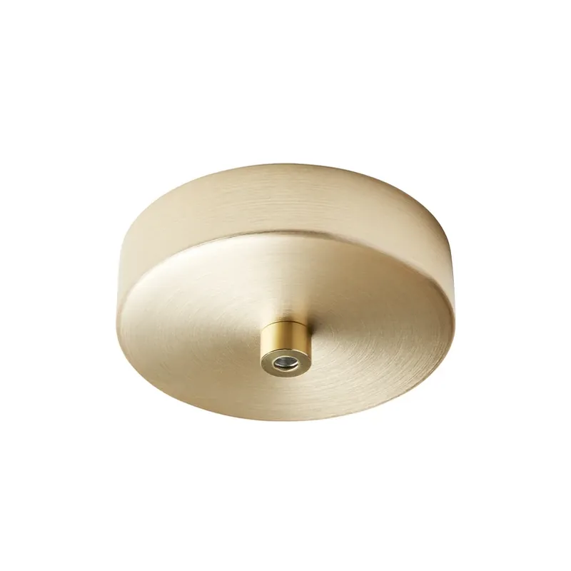 Nuura plafondplaat Canopy 1, messing gesatineerd Lage Prijs