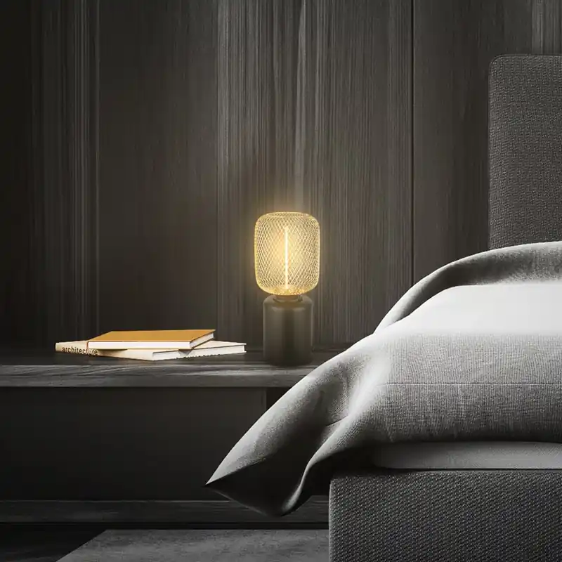 Tafellamp Rist, zwart/goud, hoogte 22 cm, metaal Fabrieksprijs