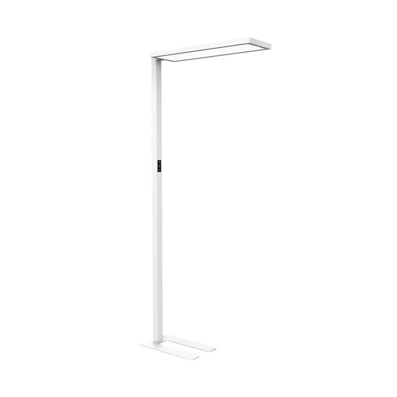 Betrouwbaar LED kantoor vloerlamp MAULsenja, wit, sensor, hoogte 196 cm