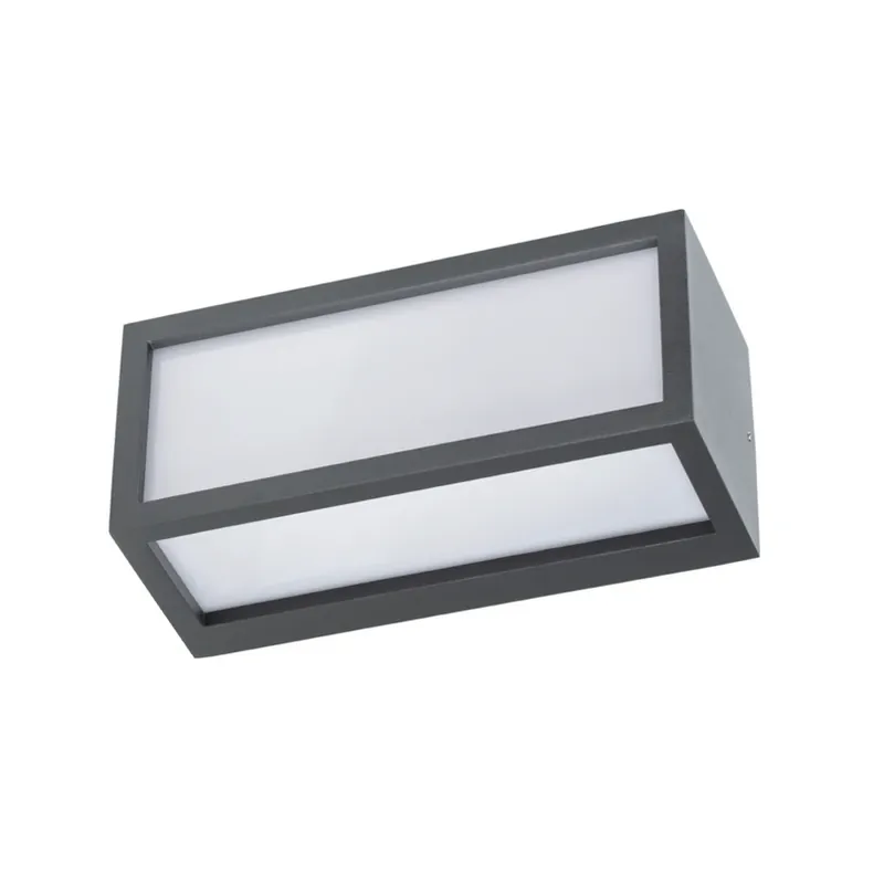 Buitenwandlamp 400157, antraciet, aluminium, lengte 25,2 cm, IP54 Hoge Kwaliteit