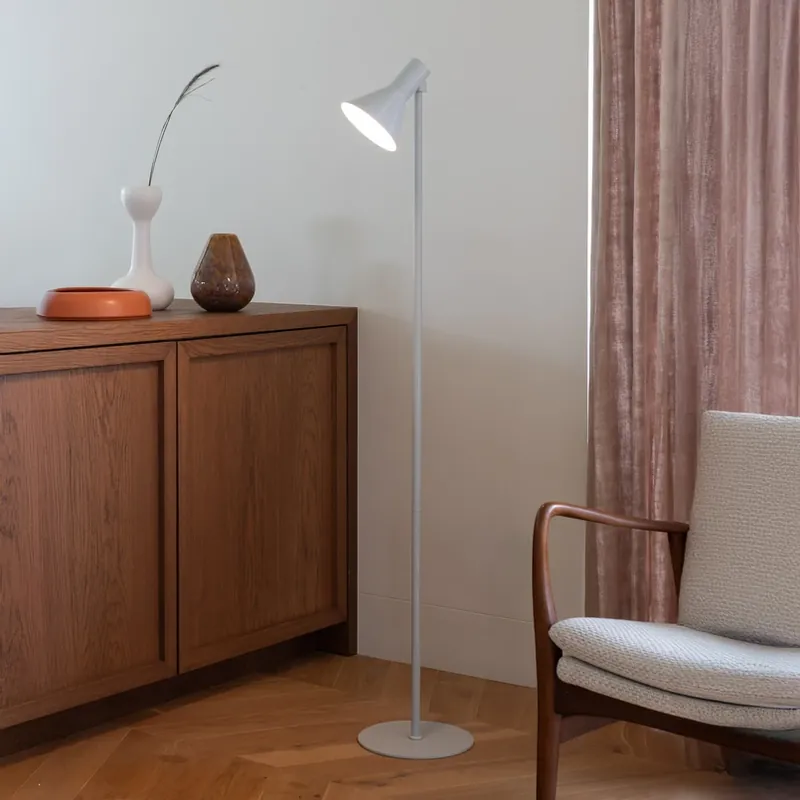 IT‘S ABOUT ROMI vloerlamp Stavanger, lichtgrijs, hoogte 146 cm Aanbieding