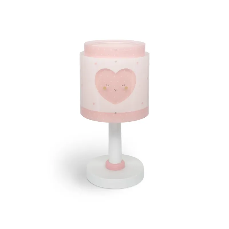 Snelle Levering Kindertafellamp Baby Dreams, roze, G4, Ø 15 cm