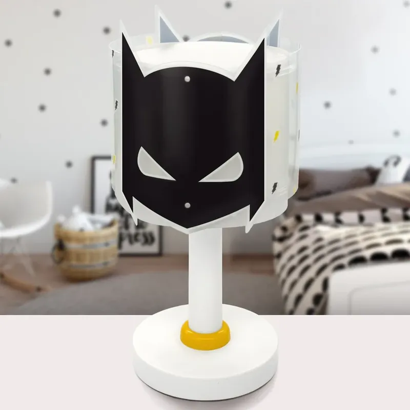 Korting Kindertafellamp Dark Hero, G4, Ø 15 cm