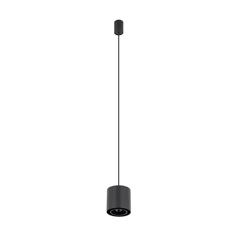 Express Levering Hanglamp Point Duo, zwart, staal, Ø 13 cm, GU10