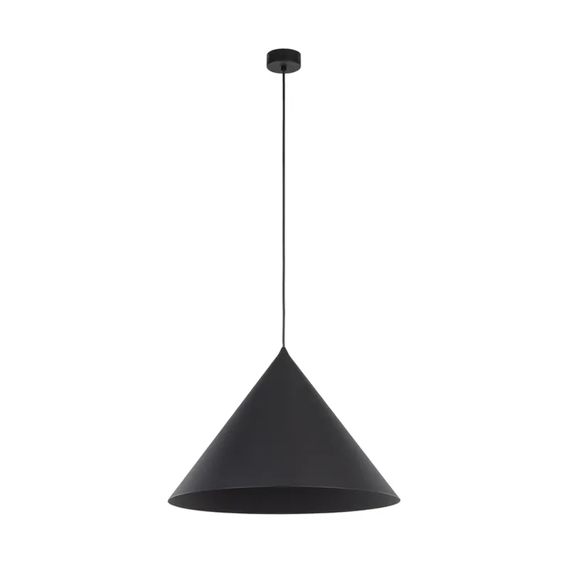 Op = Op Hanglamp Cono, 1-lamp, Ø 50 cm, zwart, E27