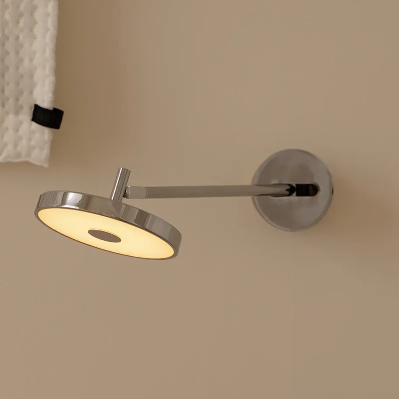 Exclusieve Aanbieding UMAGE LED wandlamp Asteria LONG HW, gepolijst staal, 45 cm