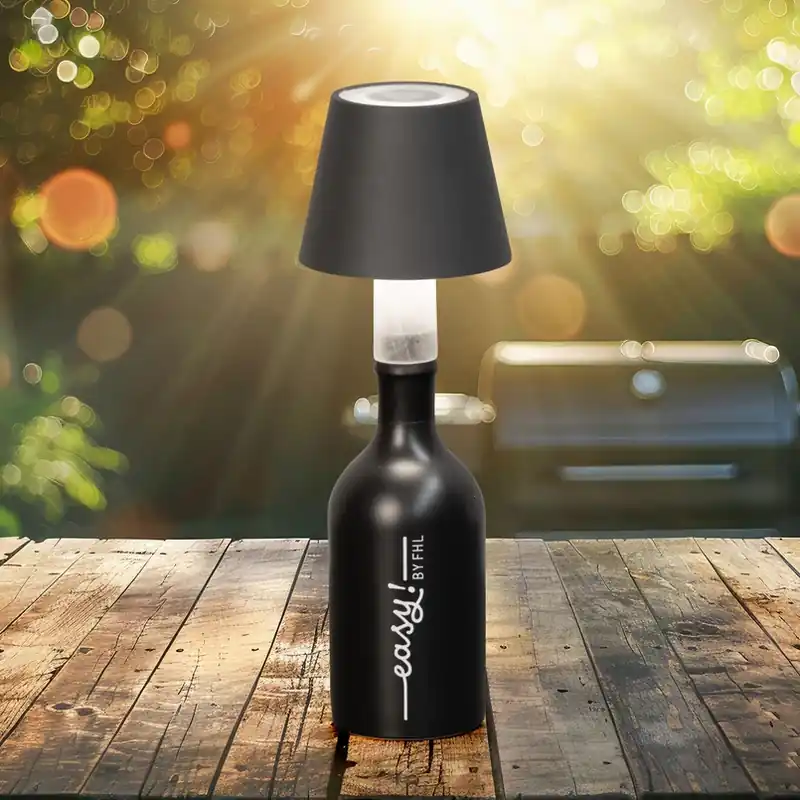 LED-fleslamp Fiocco, zandgrijs, RGBW, IP54, dimbaar Hete Deal