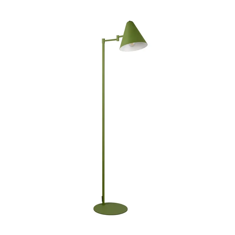 Alleen Vandaag Vloerlamp Cosima, groen, hoogte 126 cm, metaal