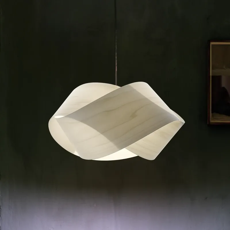 Direct Beschikbaar LZF hanglamp Nut, ivoorkleurig/nikkelkleurig, lengte 42 cm