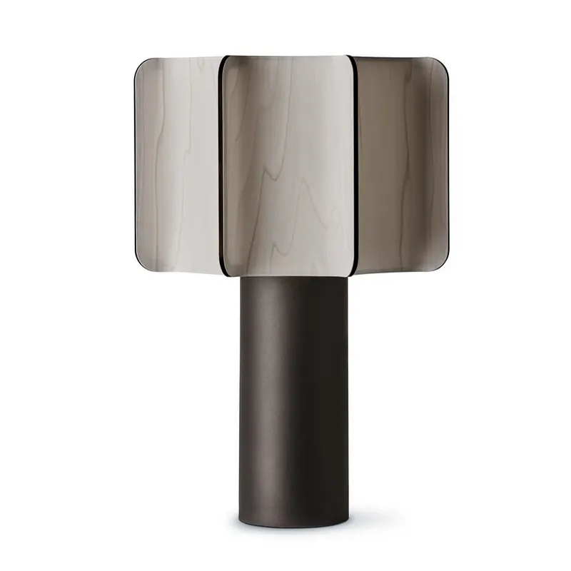 Op = Op LZF tafellamp Kactos, grijs/zwart, hoogte 52 cm