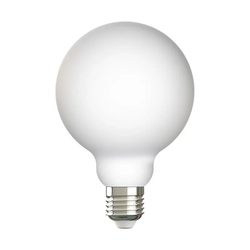 Arcchio LED lamp, E27, G95, 7W, 2700K, porselein Korting