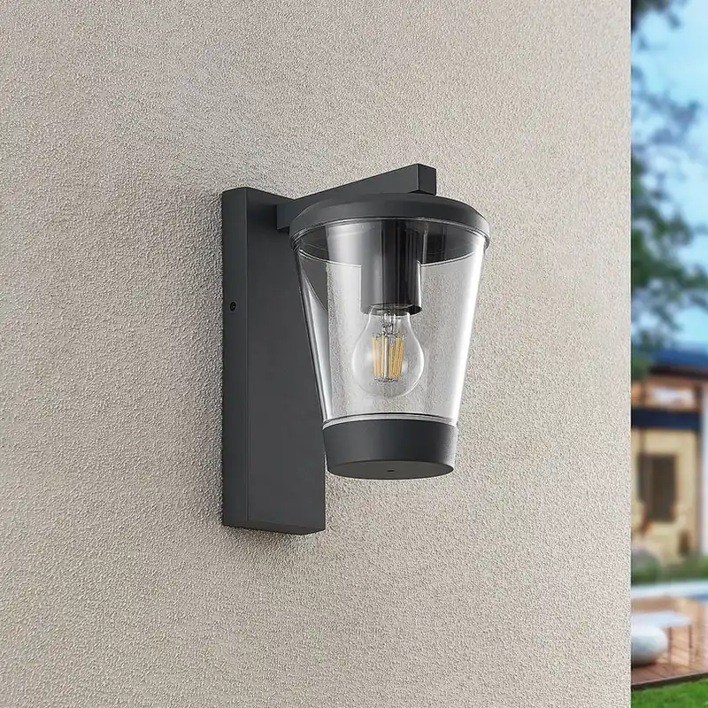 Beste Prijs Buitenwandlamp CAVADO, antraciet, hoogte 28 cm, IP44