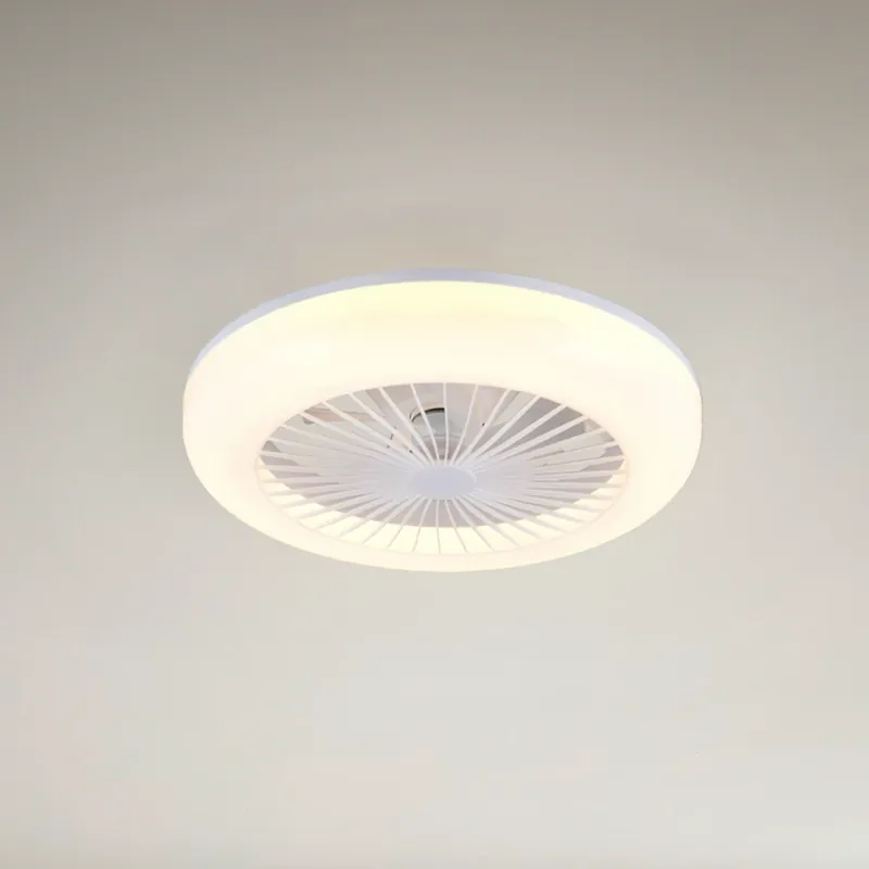 LED-ventilator Mora, DC, stil, Ø 45 cm, CCT, afstandsbediening Gereduceerde Prijs