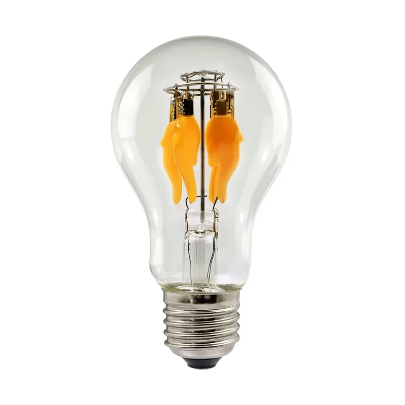 Express Levering Segula LED Fire Flame Line E27 0,8W lamp helder 1800K decoratief
