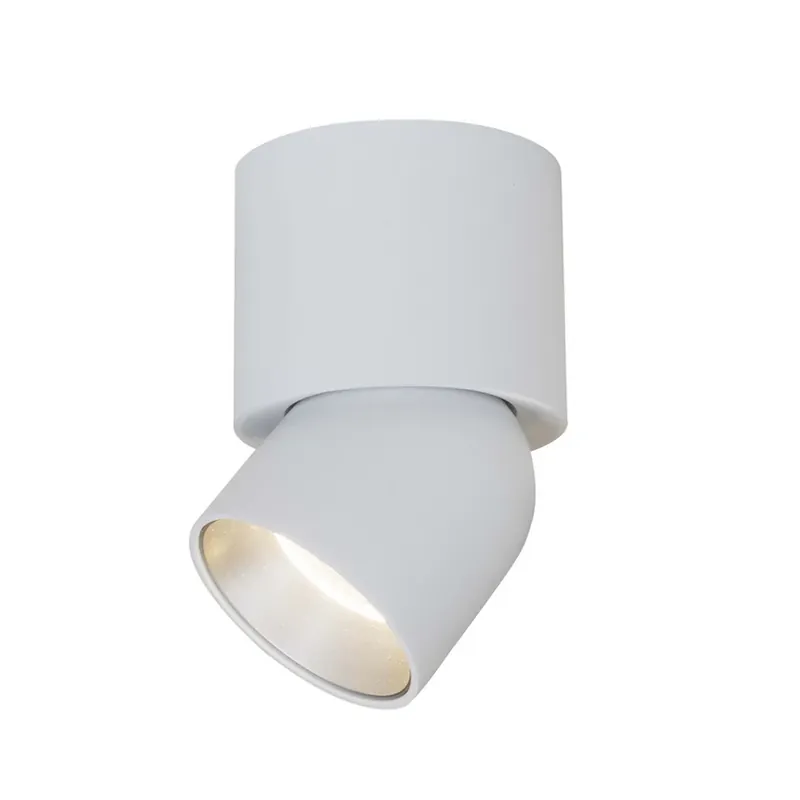 Beperkt Aanbod SLC LED plafondspot CUP, wit/zilver, 927, Ø 7,5 cm, dimbaar