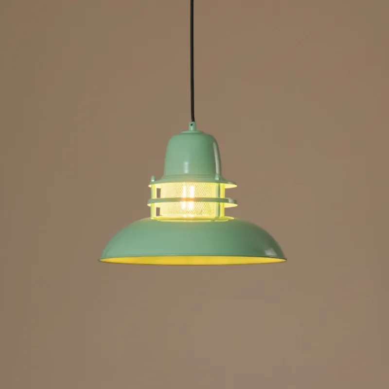 Populair Lorenz hanglamp, mintgroen, Ø 34 cm, metaal, E27