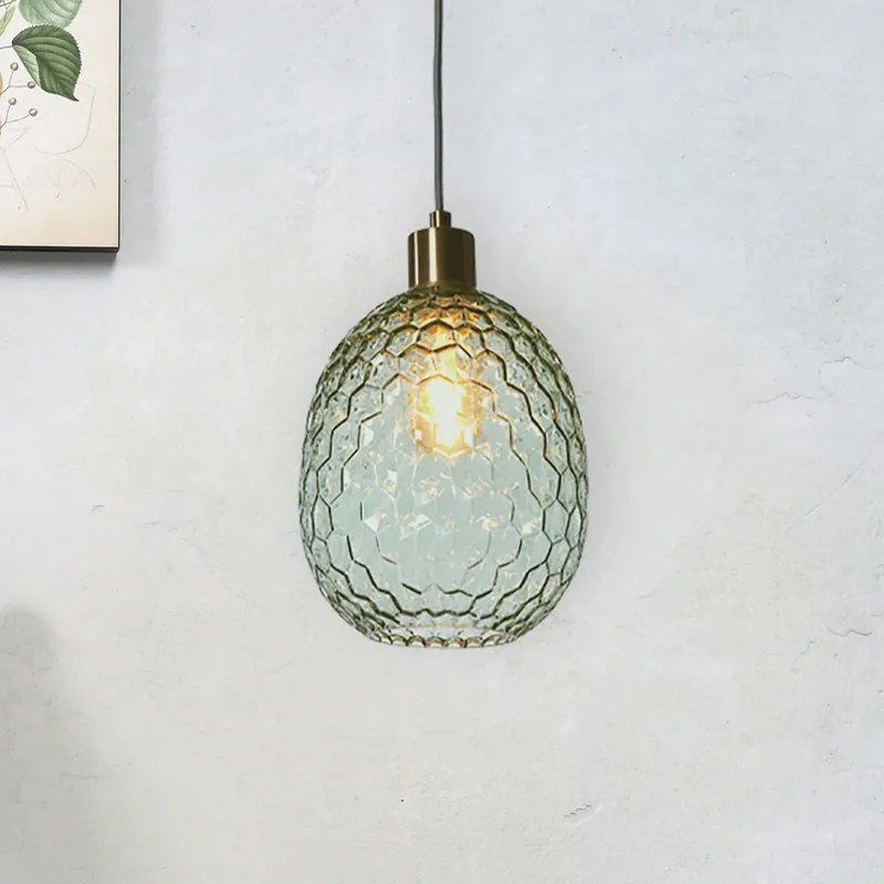 Nu Kopen IT‘S ABOUT ROMI Hanglamp Venice, ovaal, groen, glas, E27