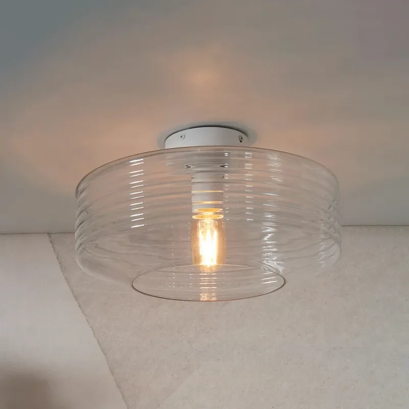 Laatste Kans IT‘S ABOUT ROMI Plafondlamp Verona, helder, glas, E27