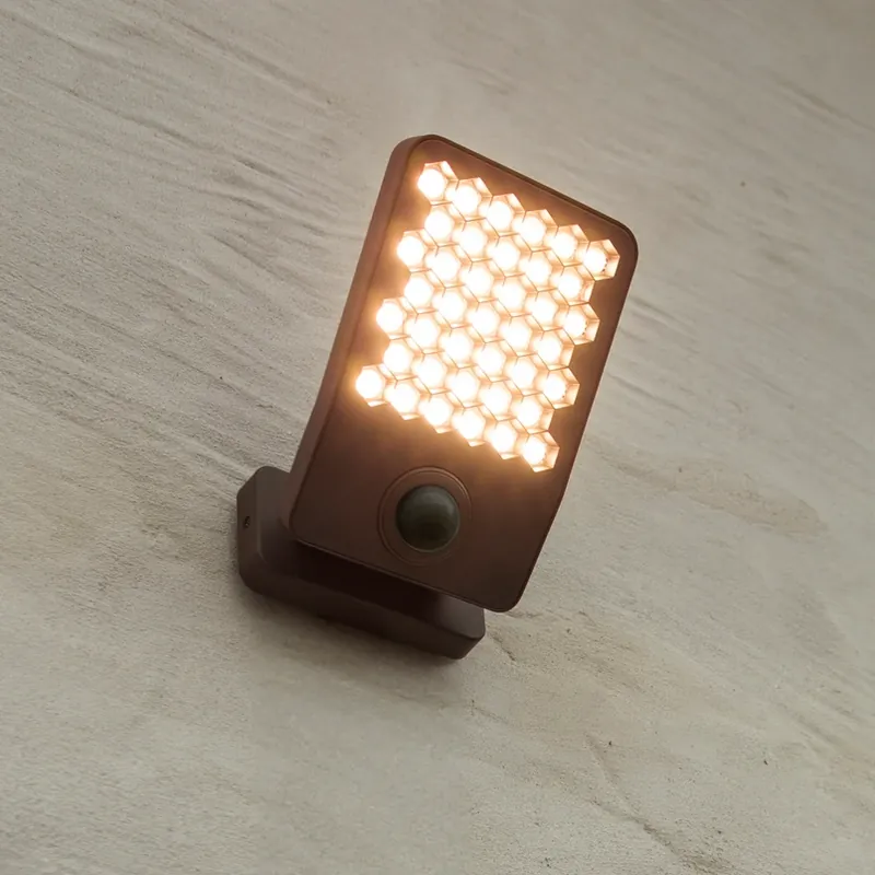 LED buiten wandlamp ATLANTIS, donkergrijs, 22 cm, IP54 Favoriet