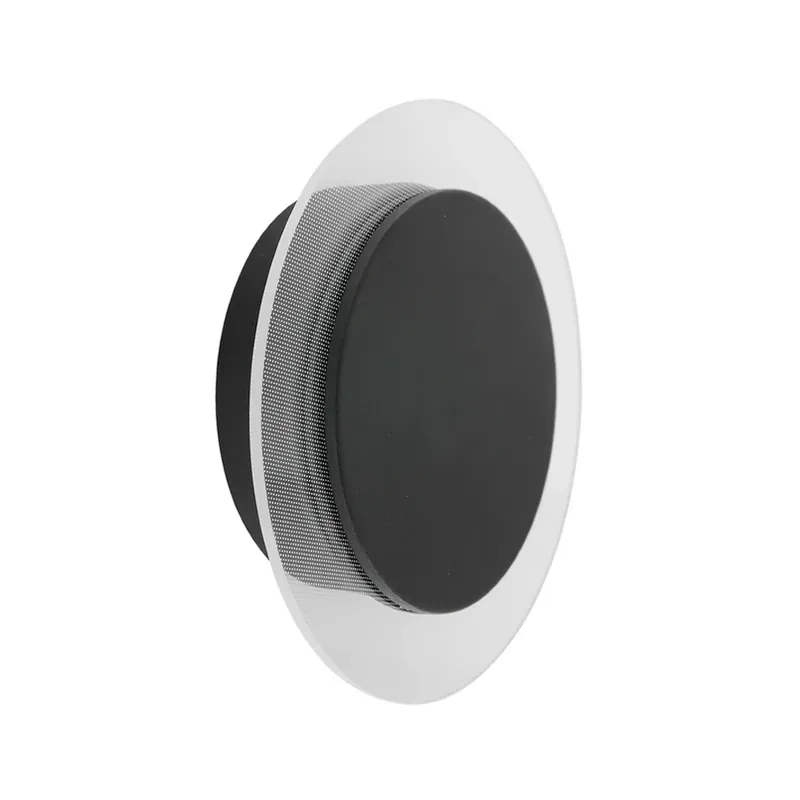 Actieprijs LED wandlamp Lido, zwart, metaal, 2.700 K