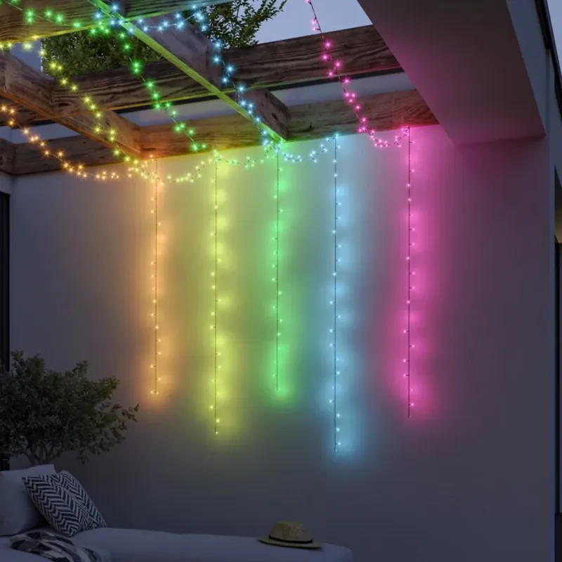 Actieprijs Paulmann Plug & Shine Smart lichtketting Yuna 5 m RGB zwart