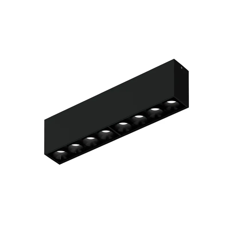 Beperkt Aanbod WEVER & DUCRÉ LED plafondlamp Linoo 8.0, matzwart metaal