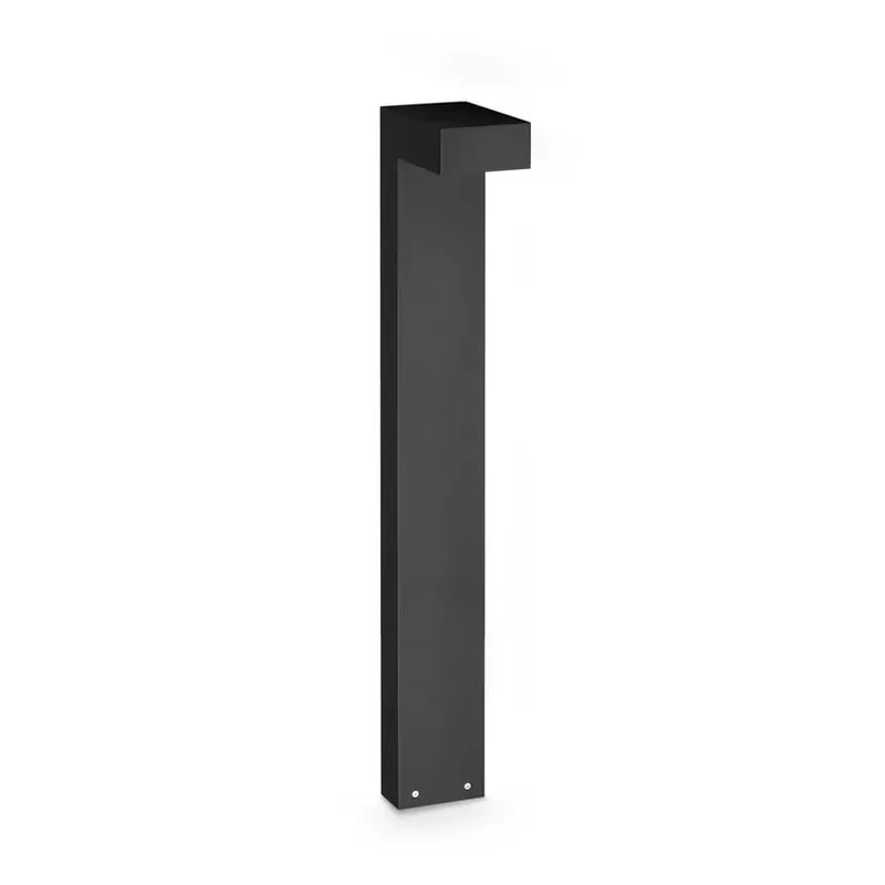 Voordeelprijs IDEAL LUX LED tuinpadverlichting Sirio, zwart, hoogte 80 cm, metaal