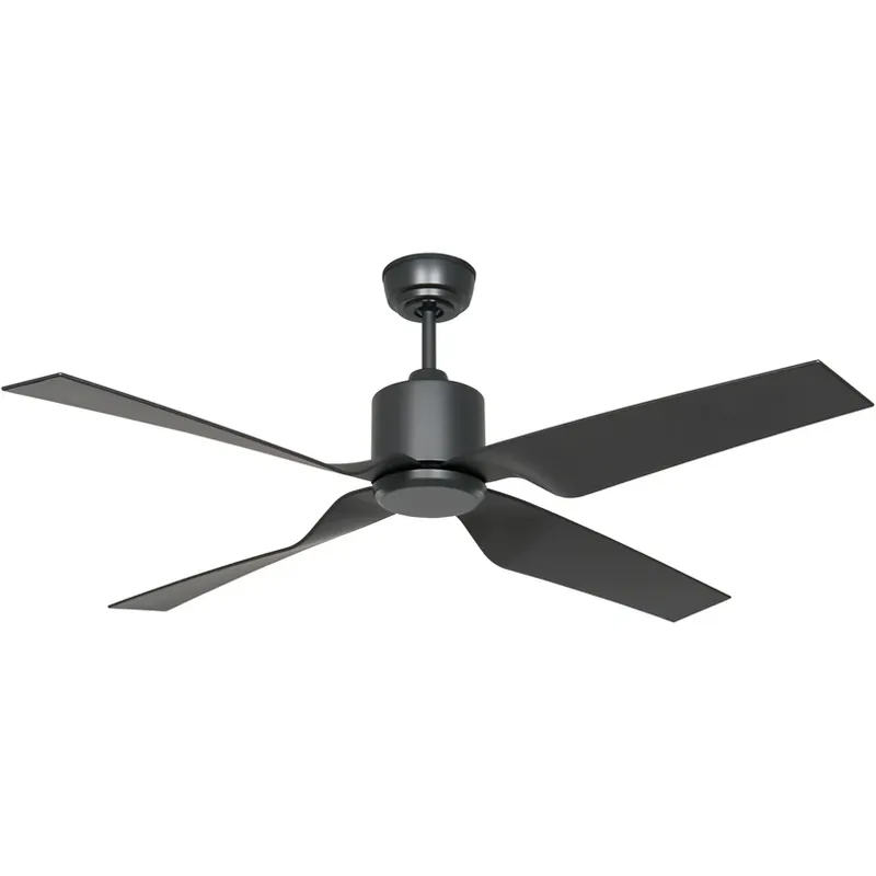 Plafondventilator Eco Ventos, grijs, metaal, IP44, DC, wifi Bestel Nu