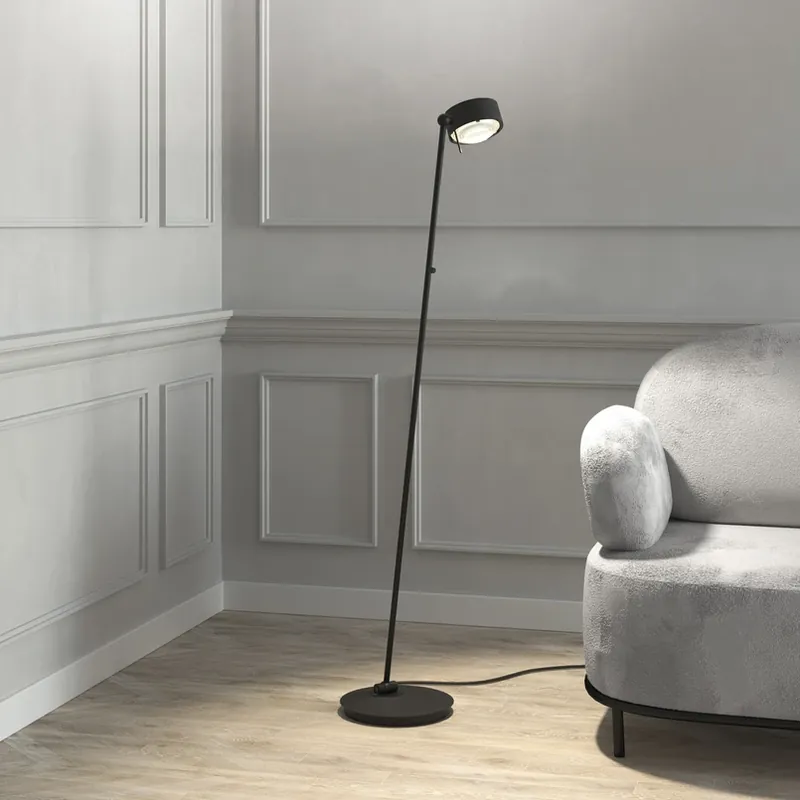 Beperkt Aanbod Puk! 120 Floor LED lenzen helder/mat, mat zwart